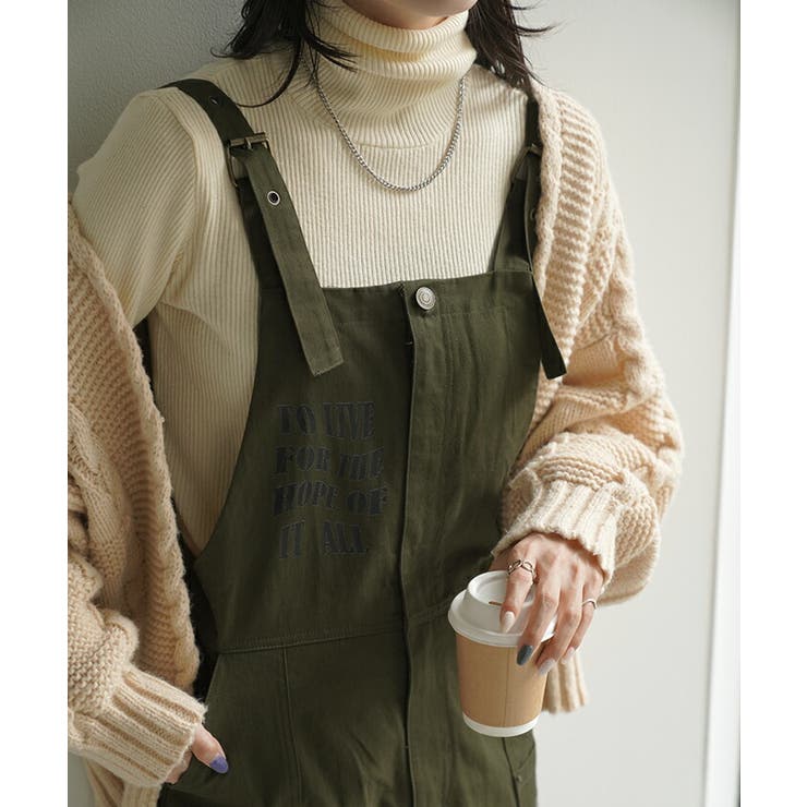 サロペット 綿100％ プリント | HUG.U | 詳細画像8 