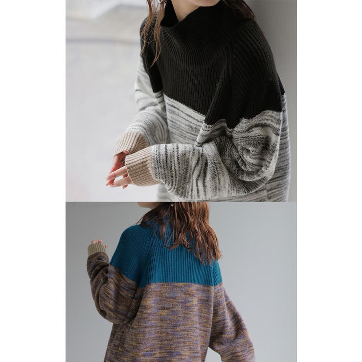 ニット チュニック モヘアニット | HUG.U | 詳細画像3 