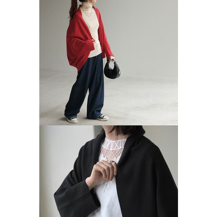 カーディガン ニット ボレロ | HUG.U | 詳細画像7 