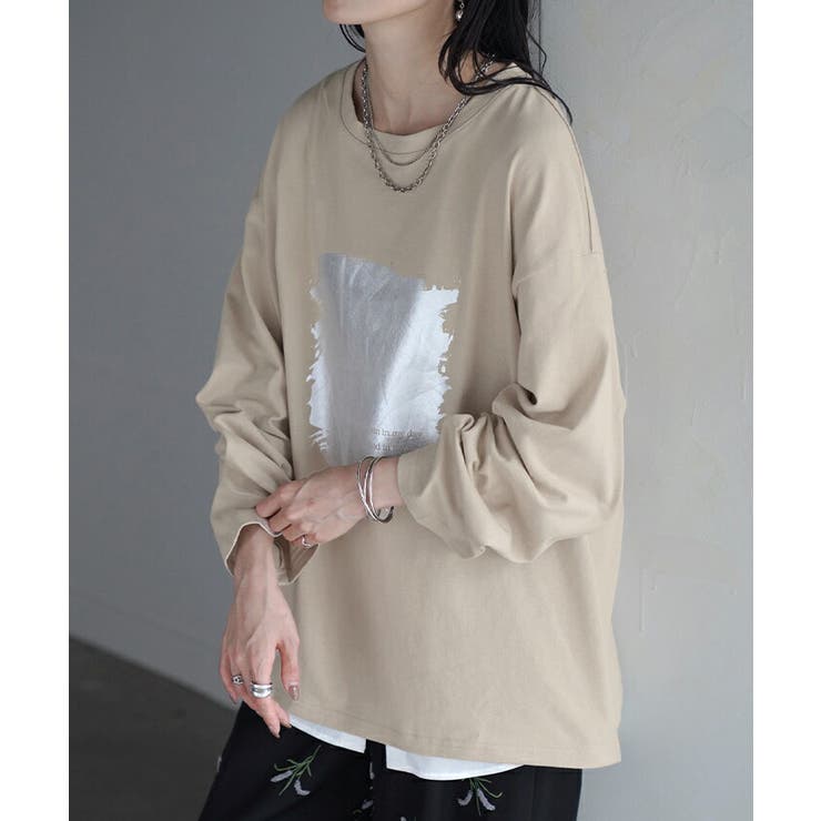 ロンT プリント ロング | HUG.U | 詳細画像18 