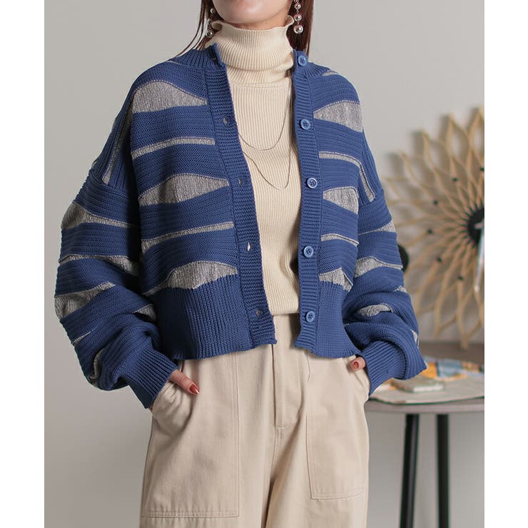 カーディガン ニット トップス | HUG.U | 詳細画像12 