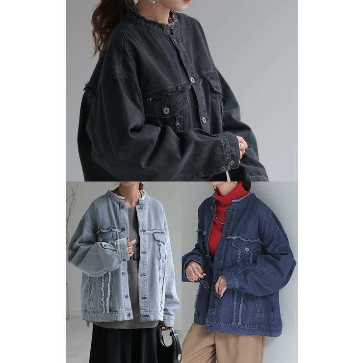 Gジャン ビッグ オーバーサイズ[品番：HHHW0004624]｜HUG.U