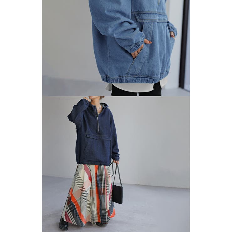 【極美品】Columbia デニムアノラックパーカー ハーフジップ 刺繍ロゴ Loop Wheeled Hoodie Half ZIP gray – BONCOURA Official Online