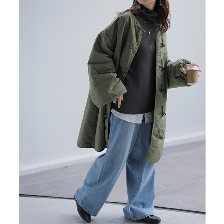 ロンT 裏起毛 タートルネック[品番：HHHW0004625]｜HUG.U（ハグユー