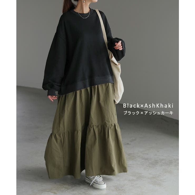 ワンピース 異素材 ドッキング | HUG.U | 詳細画像13 