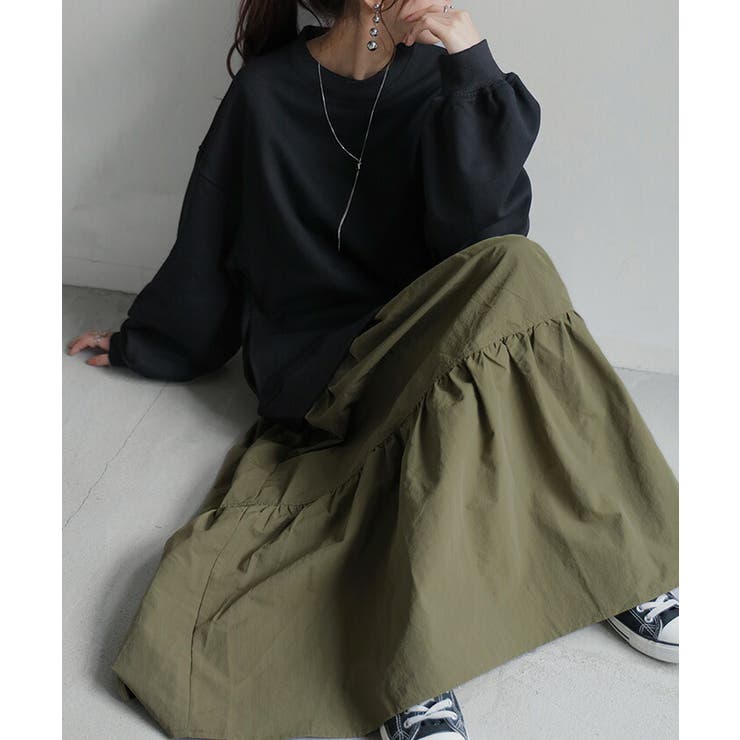 ワンピース 異素材 ドッキング | HUG.U | 詳細画像3 