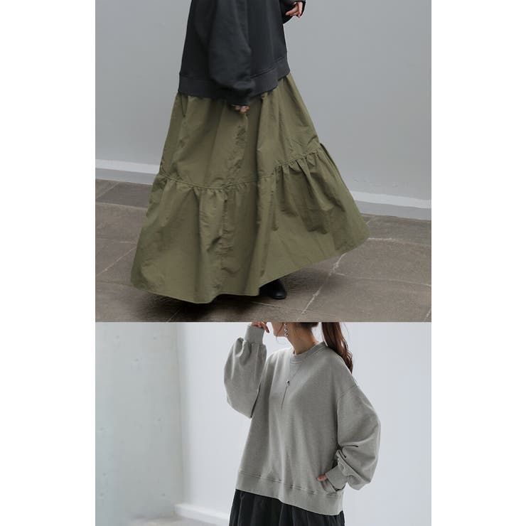 ワンピース 異素材 ドッキング | HUG.U | 詳細画像9 