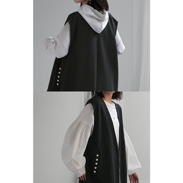 ベスト ジレ パール | HUG.U | 詳細画像10 