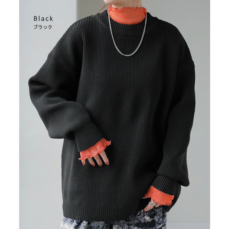 ニット チクチクしない レディース | HUG.U | 詳細画像17 