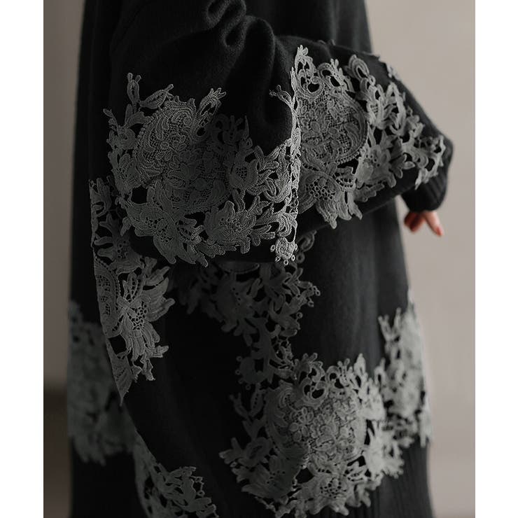 ニット レース タートル | HUG.U | 詳細画像4 