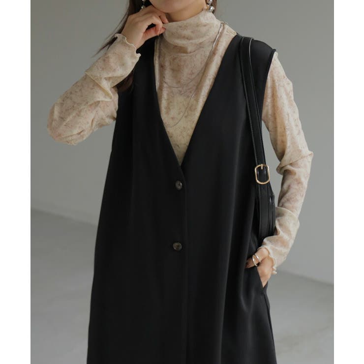 シアートップス レイヤード ラメ | HUG.U | 詳細画像5 