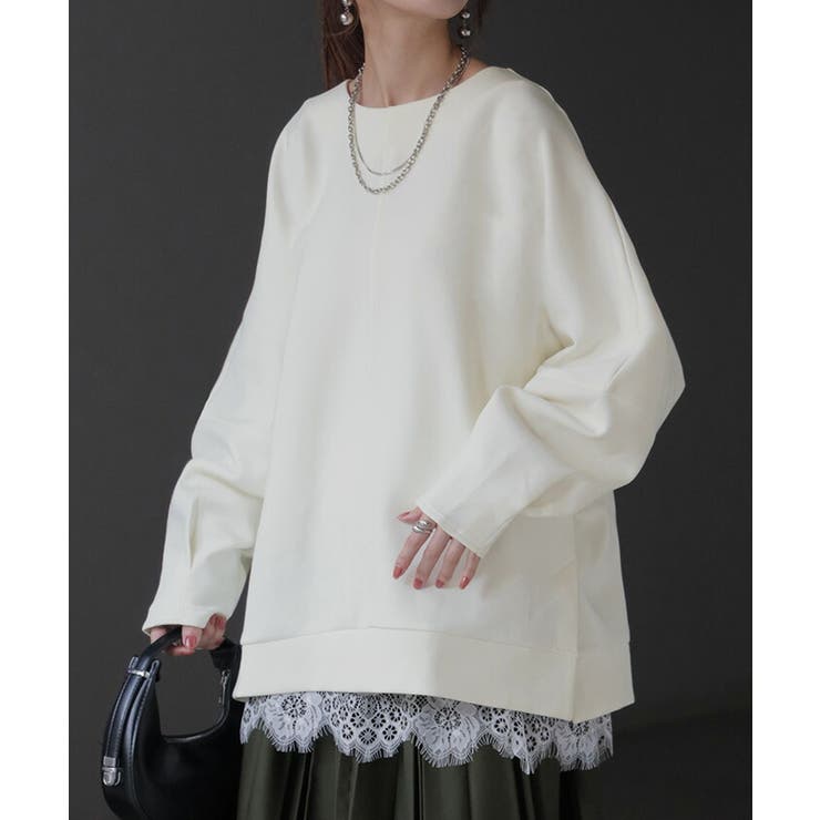 【最新入荷】 トップス ダンボール ニット[品番：HHHW0004687]｜HUG.U トップス