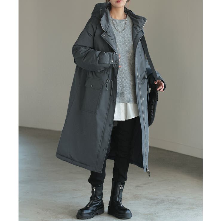 コート 中綿 軽量[品番：HHHW0004700]｜HUG.U（ハグユー）のレディースファッション通販｜SHOPLIST（ショップリスト）