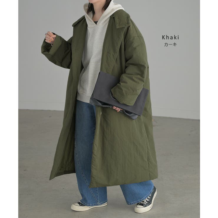 アウター 中綿 ロングコート[品番：HHHW0004702]｜HUG.U（ハグユー）のレディースファッション通販｜SHOPLIST（ショップリスト）