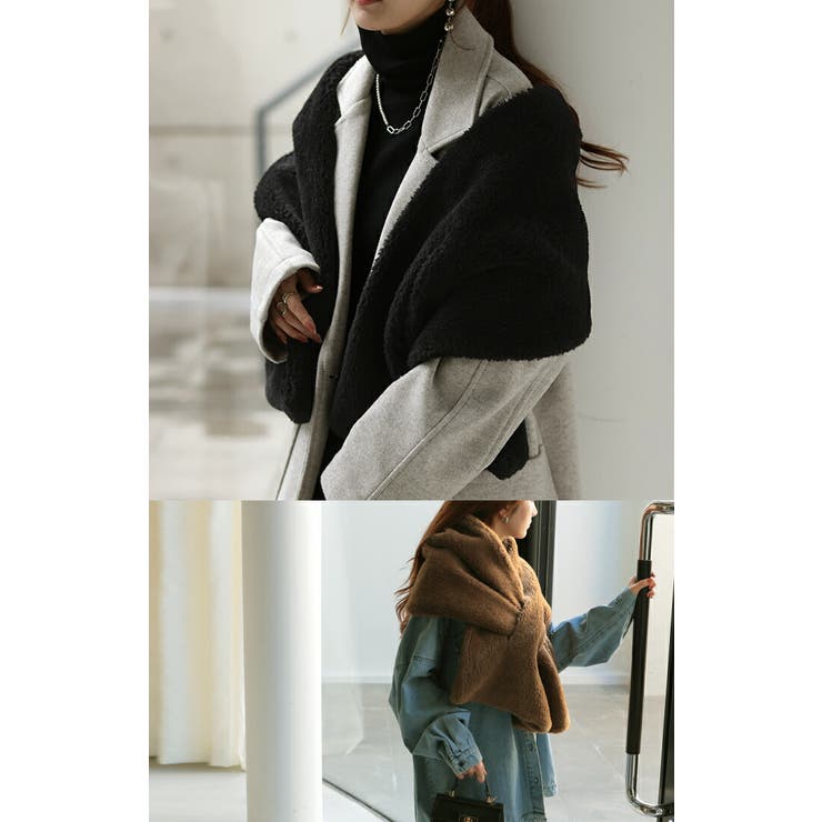 3.1 philip lim ファー　マフラー マフラー フェイク ファー[品番：HHHW0004716]｜HUG.U（ハグユー