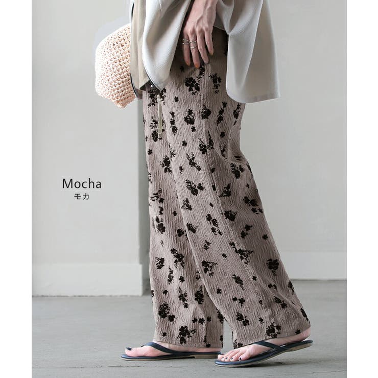 楽天市場】【SALE／60%OFF】フローラルジャガードパンツ ADORE