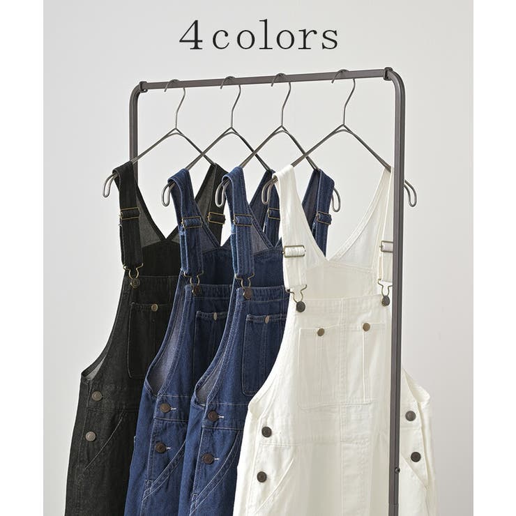 サロペット デニム スカート | HUG.U | 詳細画像12 