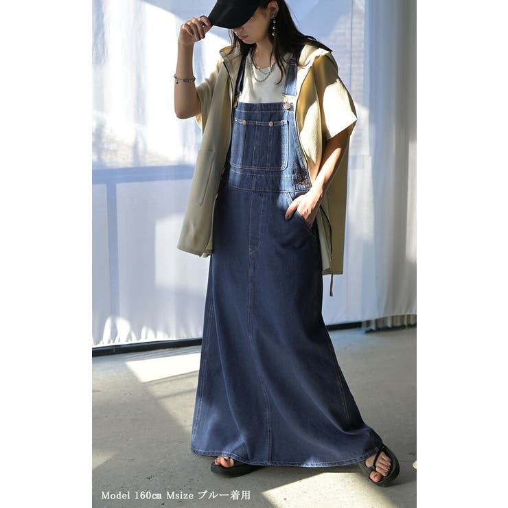 サロペット デニム スカート | HUG.U | 詳細画像20 