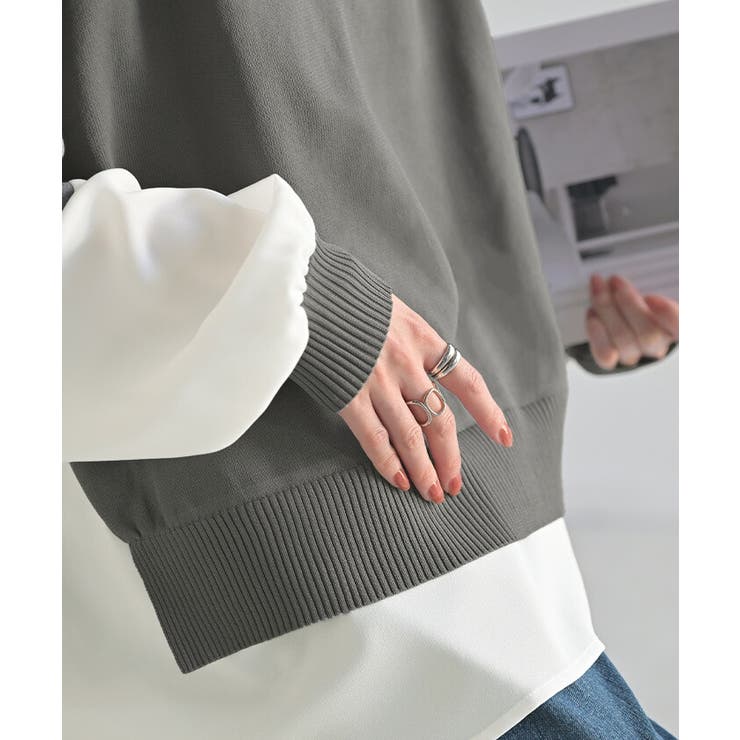 ニット チクチクしない スポンジニット | HUG.U | 詳細画像19 