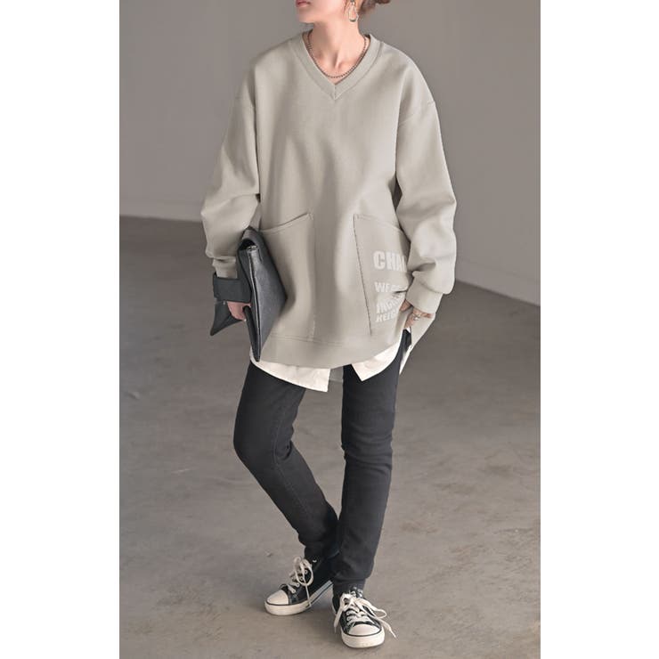 スウェット ダンボール ロゴ | HUG.U | 詳細画像8 