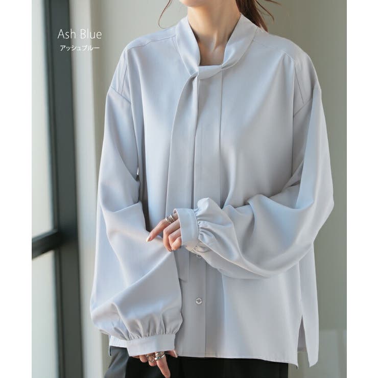 ブラウス ボウタイ トップス | HUG.U | 詳細画像13 