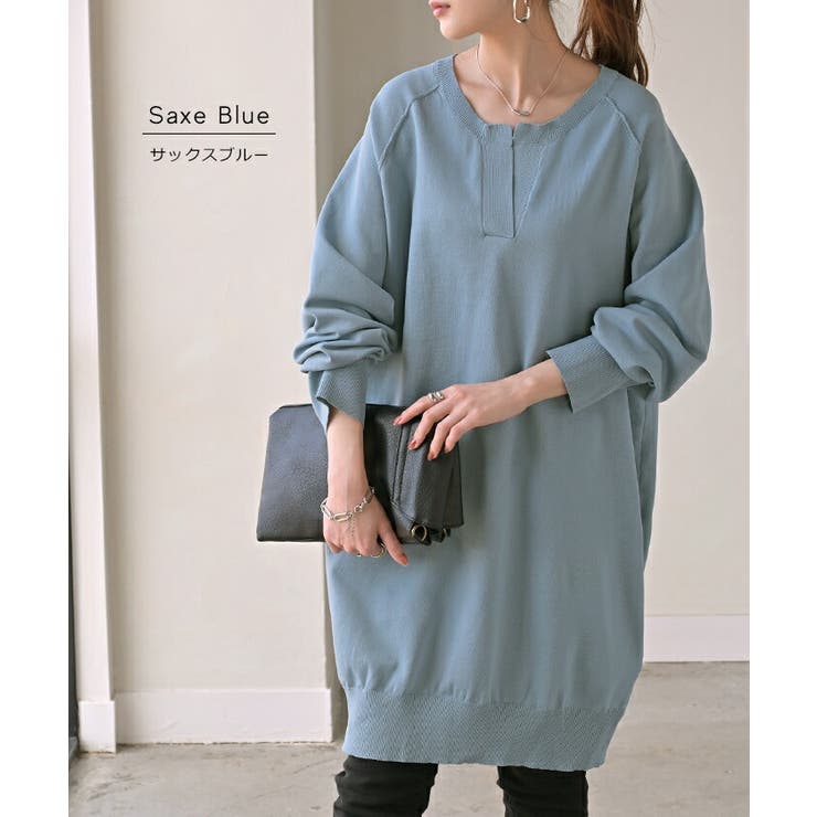 ニット スポンジニット チュニック | HUG.U | 詳細画像16 