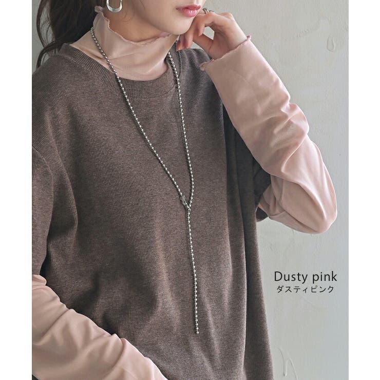 シアートップス レイヤード インナー | HUG.U | 詳細画像13 