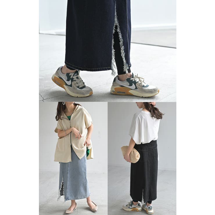 スカート デニム コンパクト目 | HUG.U | 詳細画像17 