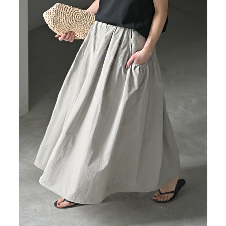 スカート 撥水 ロング | HUG.U | 詳細画像5 