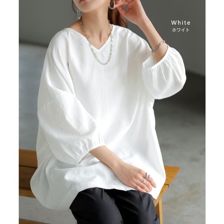 ブラウス 前後2WAY シャツ | HUG.U | 詳細画像14 