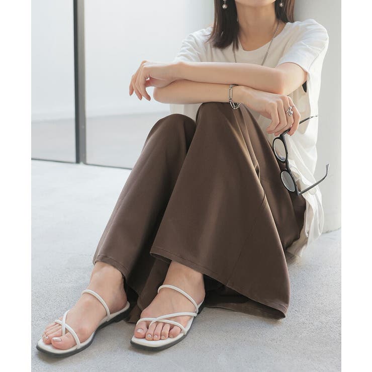 パンツ ワイド レディース | HUG.U | 詳細画像16 