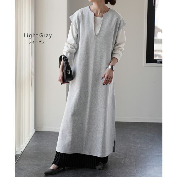 ワンピース 体型カバー ロング | HUG.U | 詳細画像16 