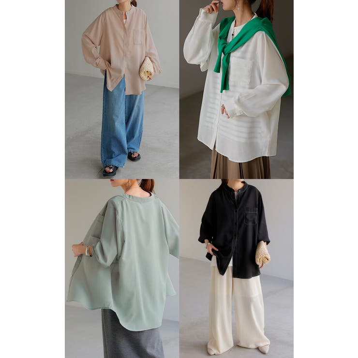 シャツ レディース シアー | HUG.U | 詳細画像18 