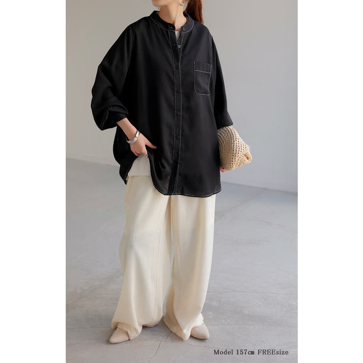 シャツ レディース シアー | HUG.U | 詳細画像3 