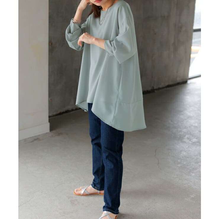 シャツ シアー シフォン | HUG.U | 詳細画像19 