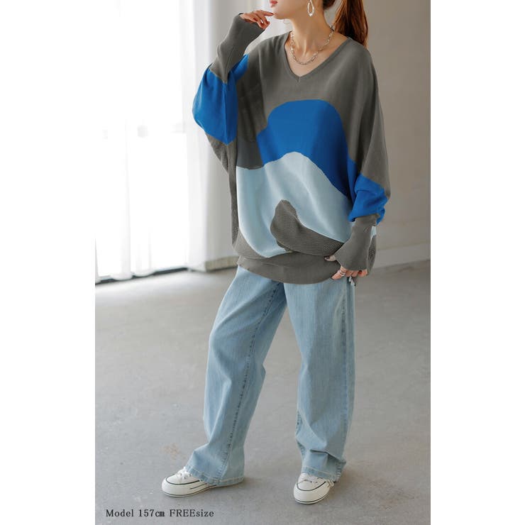 ニット ドルマン サマーニット | HUG.U | 詳細画像19 