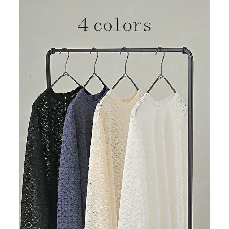 シアートップス レイヤード レース | HUG.U | 詳細画像11 