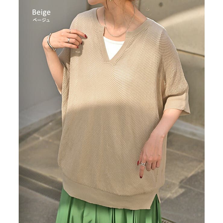 G&F Co. HUNTING INDIAN サマーニット　商品タグなし G&F Co. HUNTING INDIAN サマーニット 商品タグなし