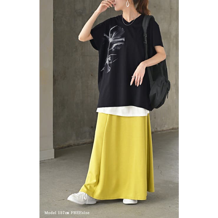 Tシャツ 花柄 接触冷感 | HUG.U | 詳細画像10 