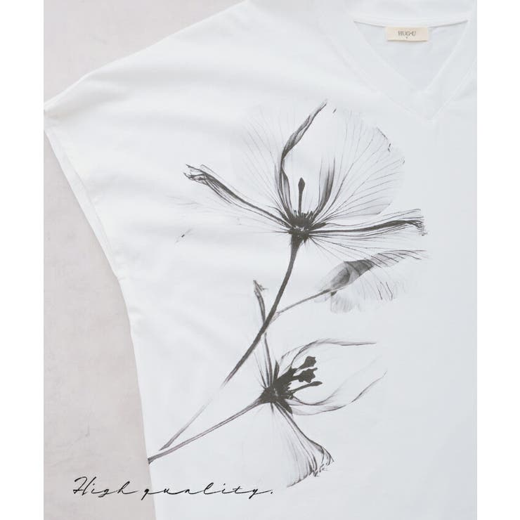Tシャツ 花柄 接触冷感 | HUG.U | 詳細画像15 