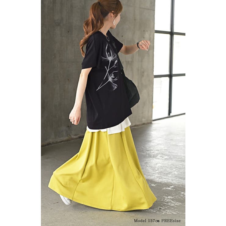Tシャツ 花柄 接触冷感 | HUG.U | 詳細画像3 