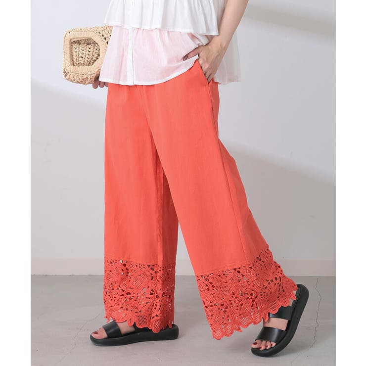 パンツ 裾 レース | HUG.U | 詳細画像5 