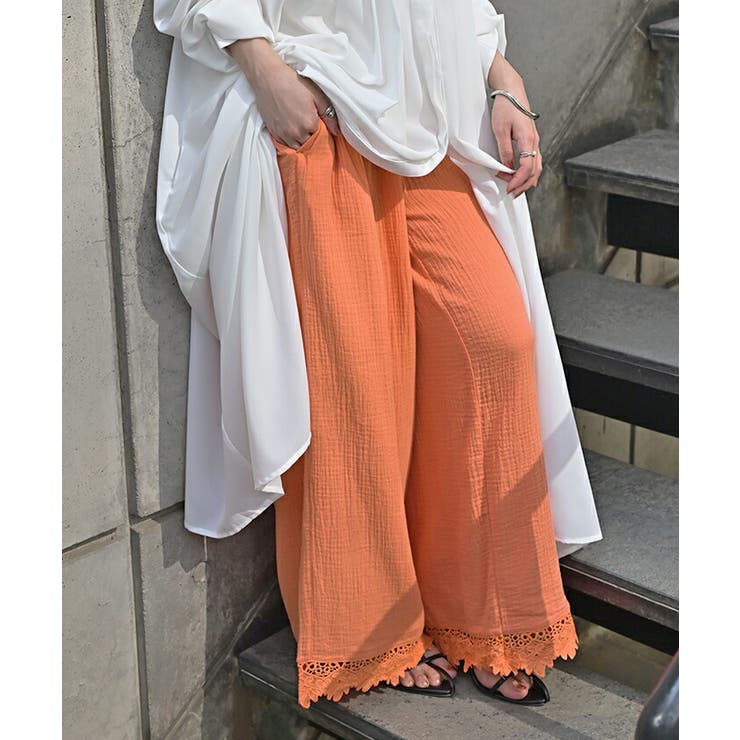 パンツ ワイド 選べる | HUG.U | 詳細画像5 