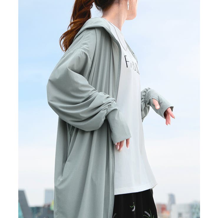 パーカー UVカット アウター | HUG.U | 詳細画像8 