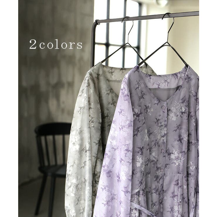 ワンピース 花柄 マーメイド | HUG.U | 詳細画像12