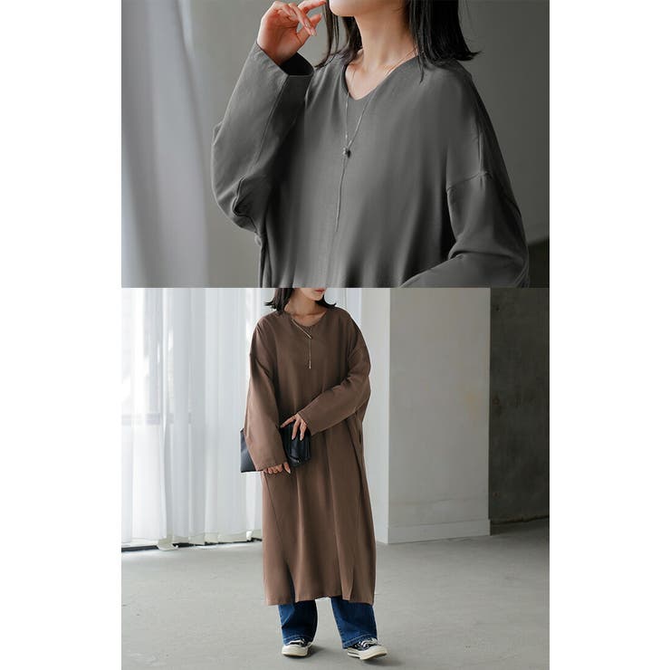 トップス 綿100％ レイヤード | HUG.U | 詳細画像15 