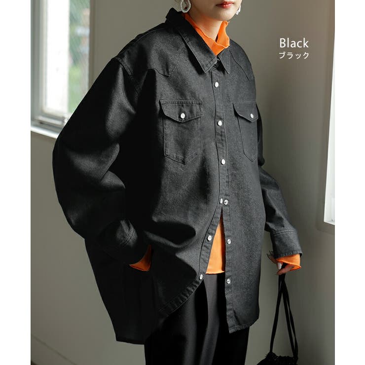 シャツ デニム トップス | HUG.U | 詳細画像13 