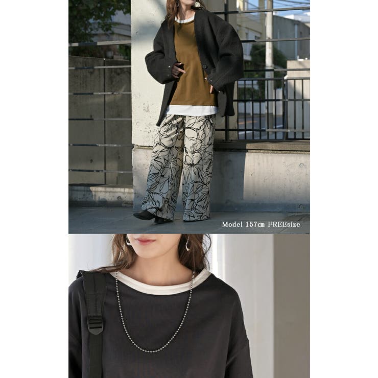 ロンT レイヤード 風 | HUG.U | 詳細画像18 