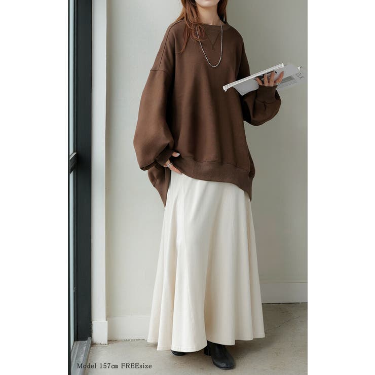 スウェット 特暖 裏シャギー | HUG.U | 詳細画像8 