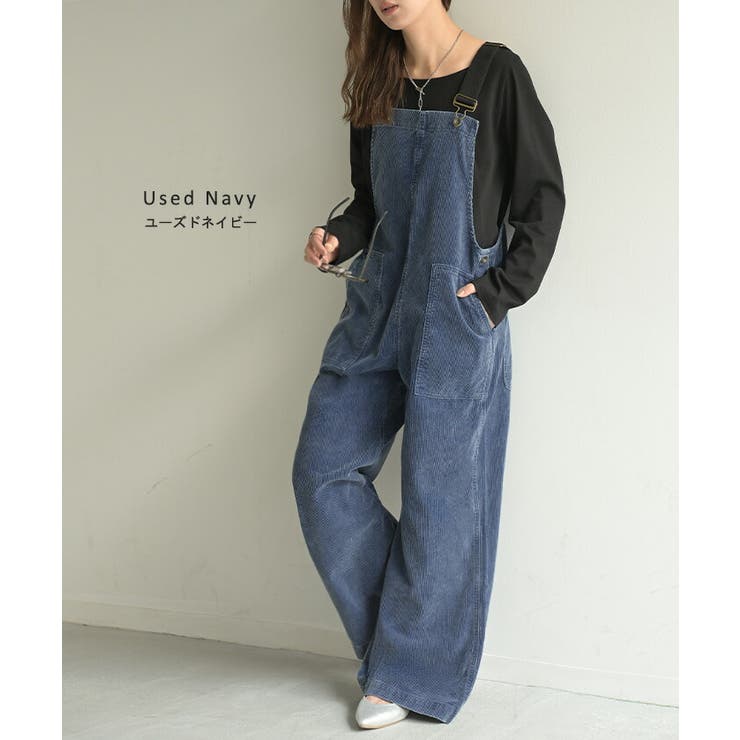 サロペット 綿100 コーデュロイ | HUG.U | 詳細画像11 